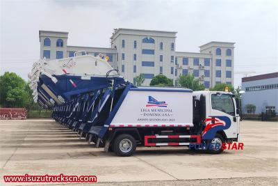 Isuzu ELF/NPR 700P rear loader compactor truck