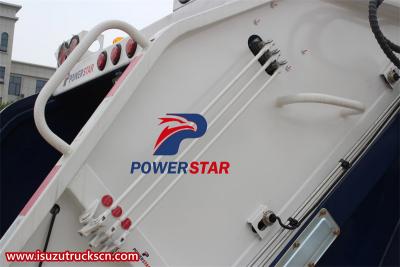 Isuzu ELF/NPR 700P rear loader compactor truck
