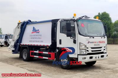 Isuzu ELF/NPR 700P rear loader compactor truck