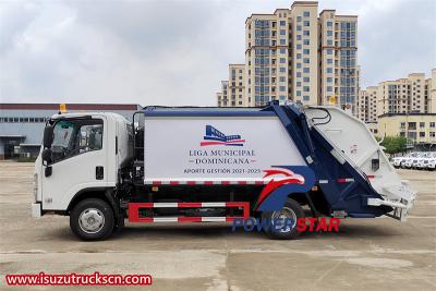 Isuzu ELF/NPR 700P rear loader compactor truck