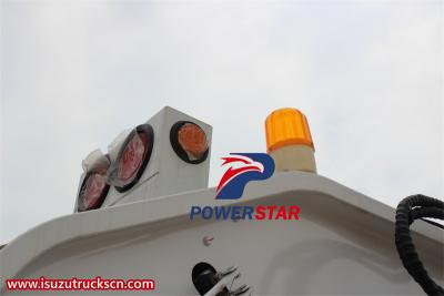 Isuzu ELF/NPR 700P rear loader compactor truck