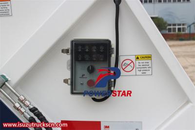 Isuzu ELF/NPR 700P rear loader compactor truck