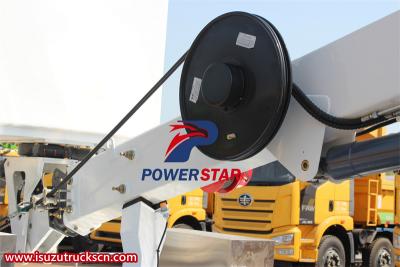 Isuzu 100P 18 meter insulated aerial platform truck