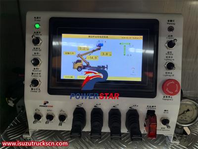 Isuzu 100P 18 meter insulated aerial platform truck