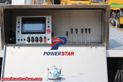 Isuzu 100P 18 meter insulated aerial platform truck