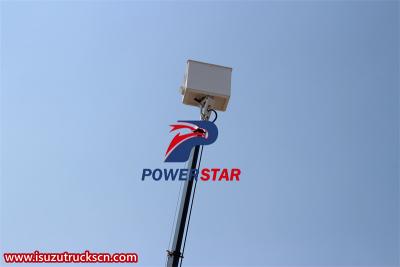 Isuzu 100P 18 meter insulated aerial platform truck