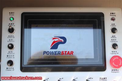 Isuzu 100P 18 meter insulated aerial platform truck