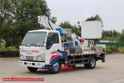 Isuzu ELF aerial bucket truck
