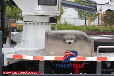 Isuzu ELF aerial bucket truck