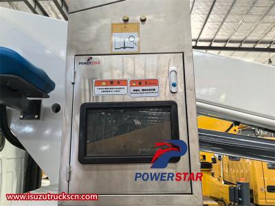 Isuzu ELF aerial bucket truck