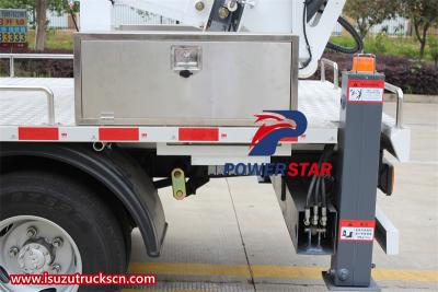 Isuzu ELF aerial bucket truck