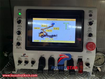 Isuzu ELF aerial bucket truck