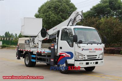 Isuzu ELF aerial bucket truck