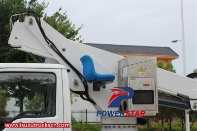 Isuzu ELF aerial bucket truck