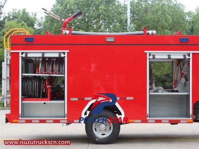 Isuzu 4x4 CHASSIS cabin FIRE TRUCK