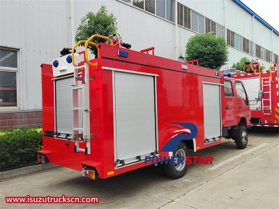 Isuzu 4x4 CHASSIS cabin FIRE TRUCK