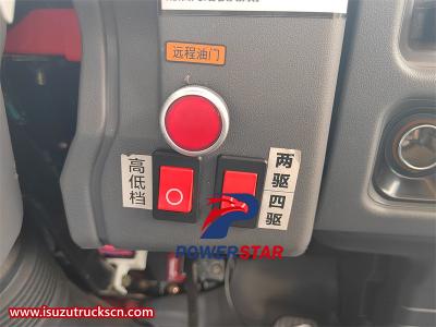 Isuzu 4x4 CHASSIS cabin FIRE TRUCK