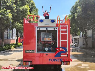 Isuzu 4x4 CHASSIS cabin FIRE TRUCK