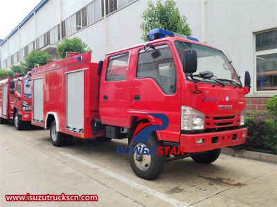 Isuzu 4x4 CHASSIS cabin FIRE TRUCK