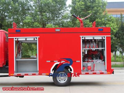 Isuzu 4x4 CHASSIS cabin FIRE TRUCK