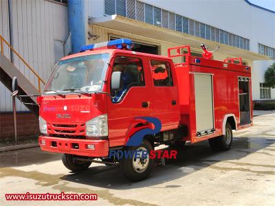 Isuzu 4x4 CHASSIS cabin FIRE TRUCK