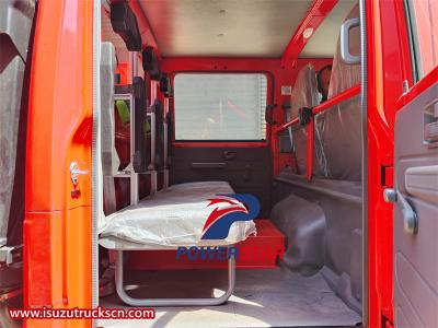 Isuzu 4x4 CHASSIS cabin FIRE TRUCK
