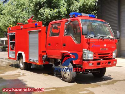 Isuzu 4x4 CHASSIS cabin FIRE TRUCK