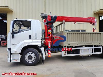 GIGA ISUZU Stiff Boom Crane Truck