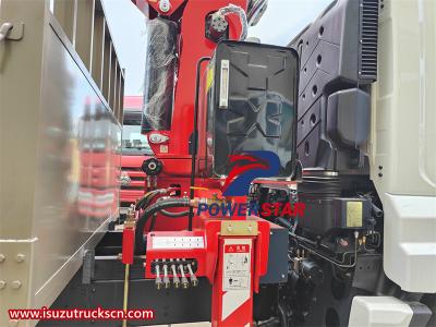 GIGA ISUZU Stiff Boom Crane Truck