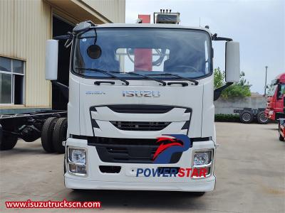 GIGA ISUZU Stiff Boom Crane Truck