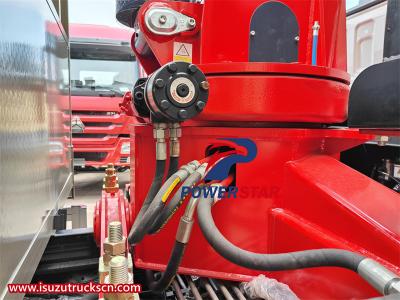 GIGA ISUZU Stiff Boom Crane Truck