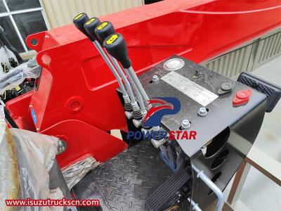 GIGA ISUZU Stiff Boom Crane Truck