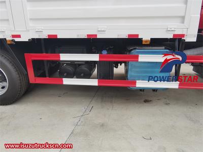 Isuzu GIGA 10 wheeler 16 tons boom crane truck