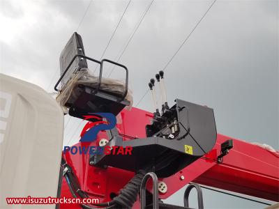 Isuzu GIGA 10 wheeler 16 tons boom crane truck
