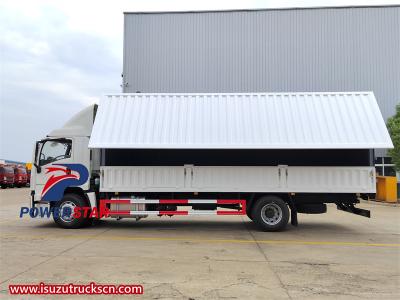  Isuzu 4x2 205HP GIGA 6-wheeler wing van truck