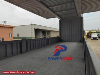  Isuzu 4x2 205HP GIGA 6-wheeler wing van truck