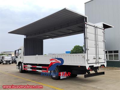  Isuzu 4x2 205HP GIGA 6-wheeler wing van truck
