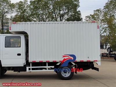 Isuzu 100P double row van truck