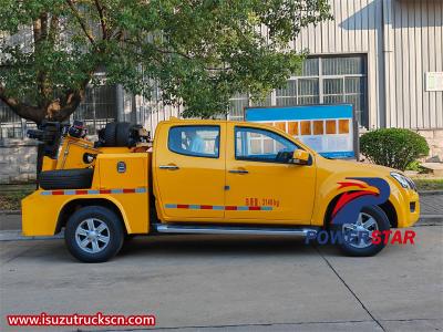 Isuzu 4x4 all-wheel drive pickup rescue truck