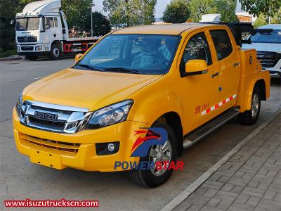 Isuzu 4x4 all-wheel drive pickup rescue truck