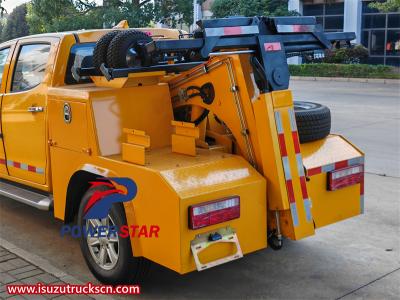 Isuzu 4x4 all-wheel drive pickup rescue truck