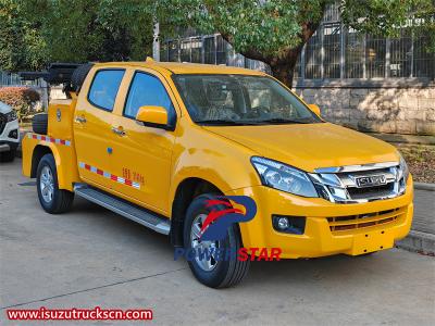 Isuzu 4x4 all-wheel drive pickup rescue truck