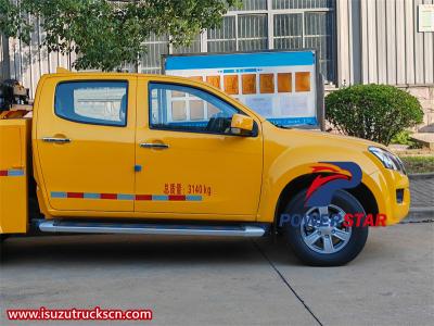 Isuzu 4x4 all-wheel drive pickup rescue truck