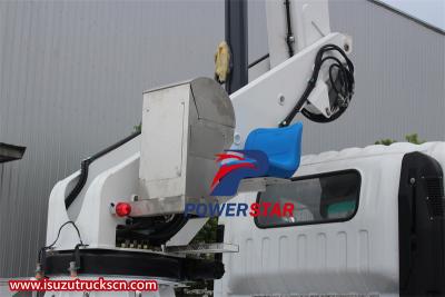 Isuzu 100P single man basket lift truck