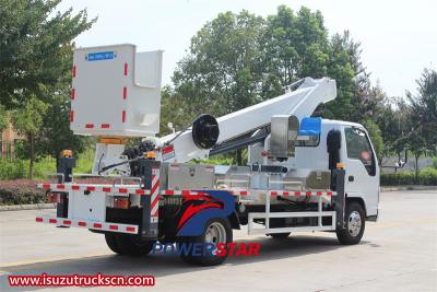 Isuzu 100P single man basket lift truck