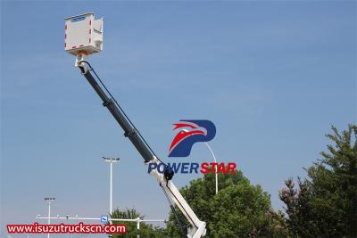 Isuzu 100P single man basket lift truck