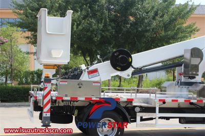 Isuzu 100P single man basket lift truck