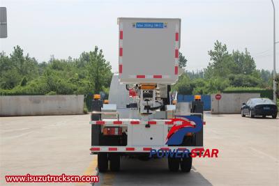 Isuzu 100P single man basket lift truck