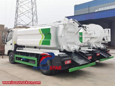 Isuzu GIGA combination sewer truck