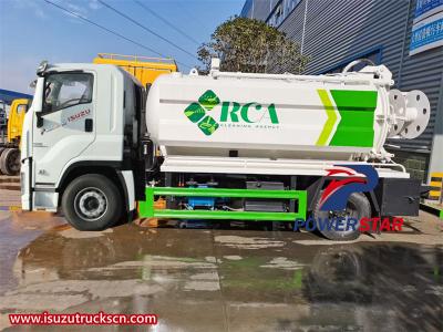 Isuzu GIGA combination sewer truck